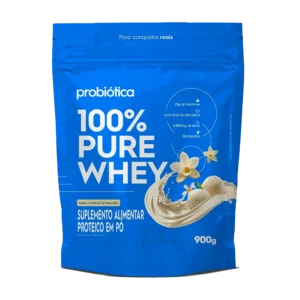 REFIL WHEY 100% | 21g Proteína | 900g – Probiótica