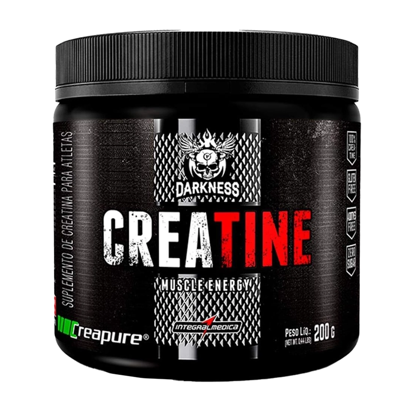 Creatina Monohidratada Creapure® 200g – Darkness