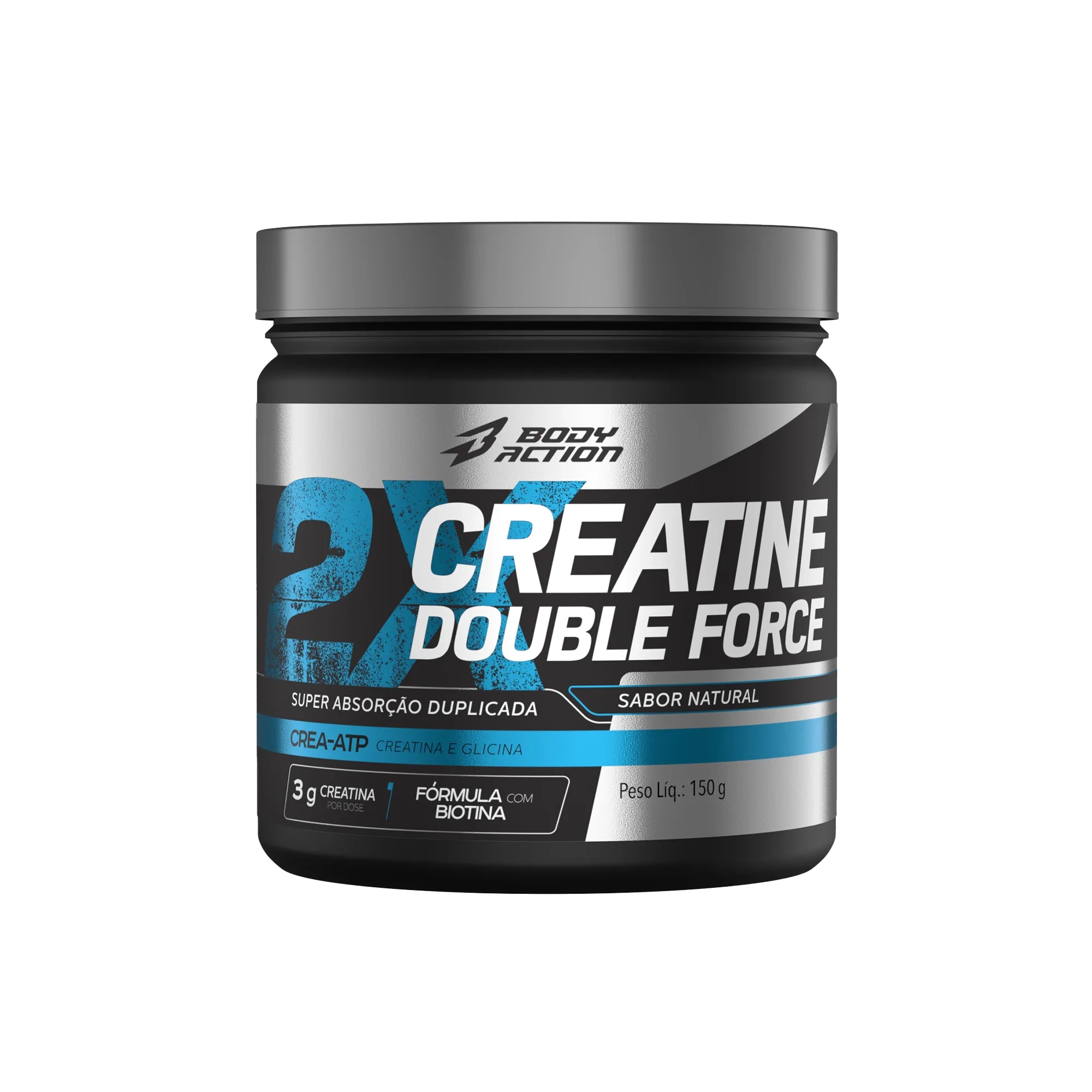 Creatina Monohidratada | Creatine Double Force | 150g – Bodyaction